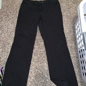 Black slacks